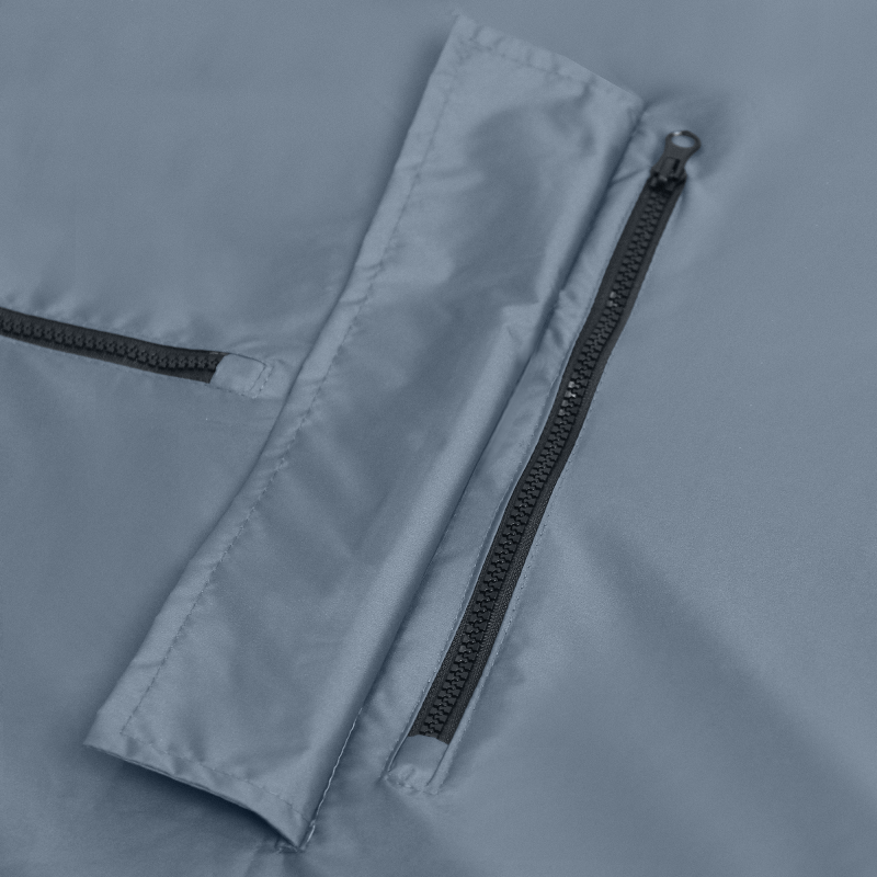 Дождевик анорак STAN с карманом, 61, Графит (101)