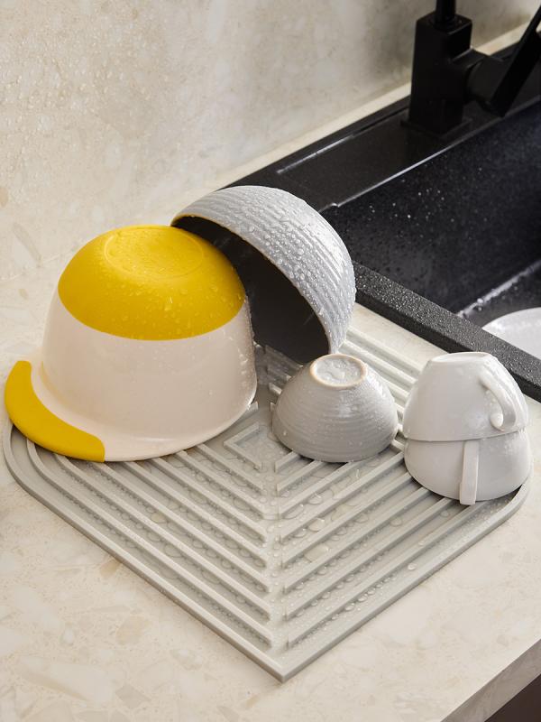 Коврик для сушки посуды dry flex, 34,5х31,5 см