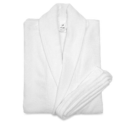 Халат махр из чесаного хлопка  из коллекции essential, размер xl