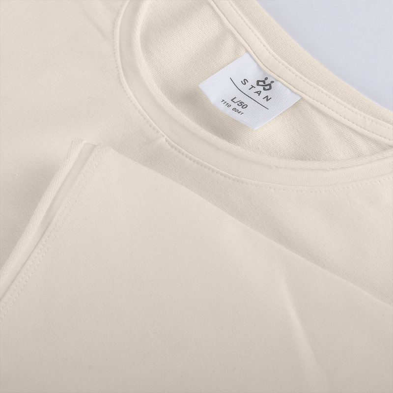 Футболка унисекс оверсайз STAN хлопок/спандекс 260, 41, Молочный (11)