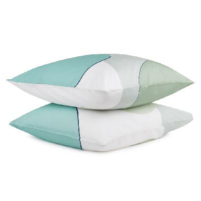 Набор из двух наволочек из сатина   с авторским принтом из коллекции freak fruit, 70х70 см