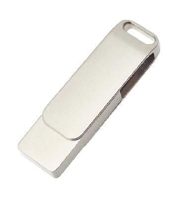 Флеш накопитель Bergamo, USB 2.0 32GB, металл