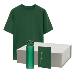 Набор с одеждой RUST NEO (футболка, бутылка, ежедневник, ручка), ML