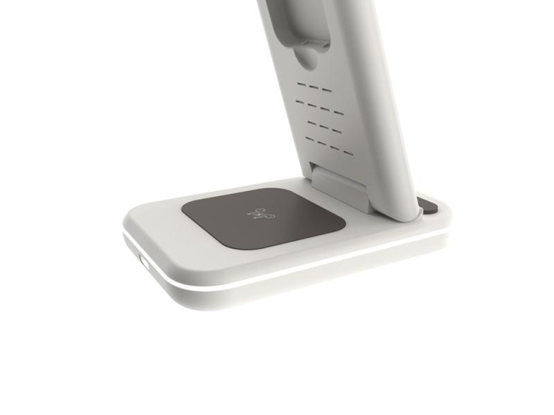 Беспроводное зарядное устройство 3-в-1 WS-304, 15 Вт