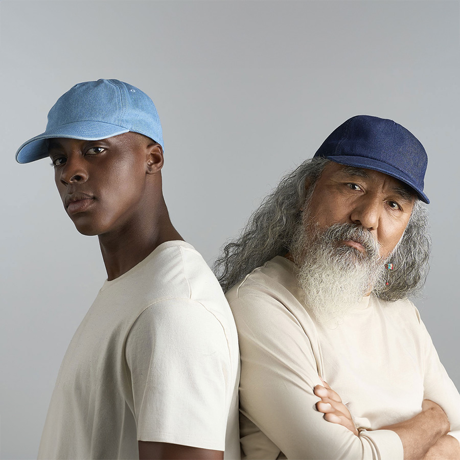 Бейсболка "IRAYA", 5 клиньев, металлическая застежка, голубой, 100% хлопок, 339 г/м2