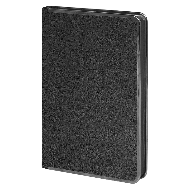 Ежедневник Alfa Techno Soft A5, недатированный, в твердой обложке еталлическим элементом