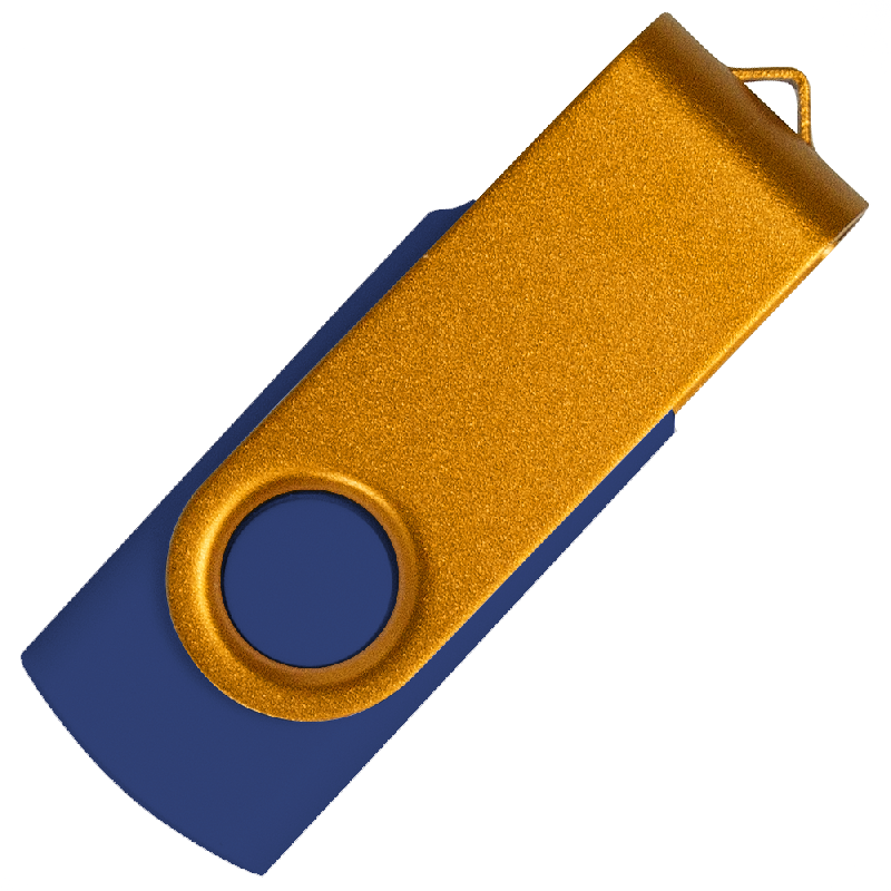 Флеш накопитель USB 2.0 Twister Сolor Mix 16GB, пластик Софт Тачметалл