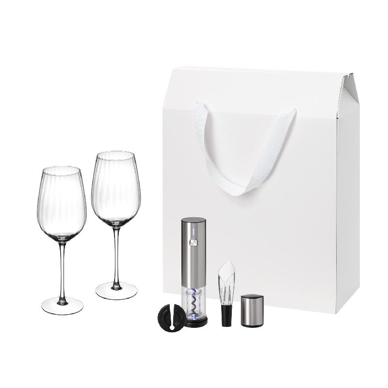 Подарочный набор Blanche, Vintaro (2 бокала + набор для вина)