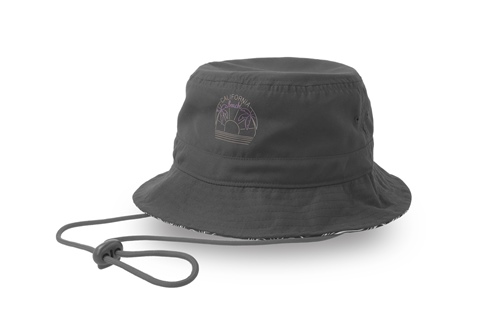 Образец панама с кастомизацией LAB2501, тёмно-синий, 100% полиэстер