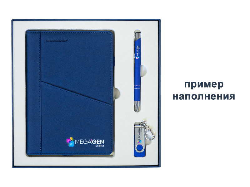 Коробка подарочная Solution Superior Alfa Linen под индивидуальную вырубку, 25,7x25,7x2,8 см,  ложемент