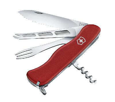 Нож перочинный VICTORINOX Cheese Master, 111 мм, 8 функций, с фиксатором лезвия