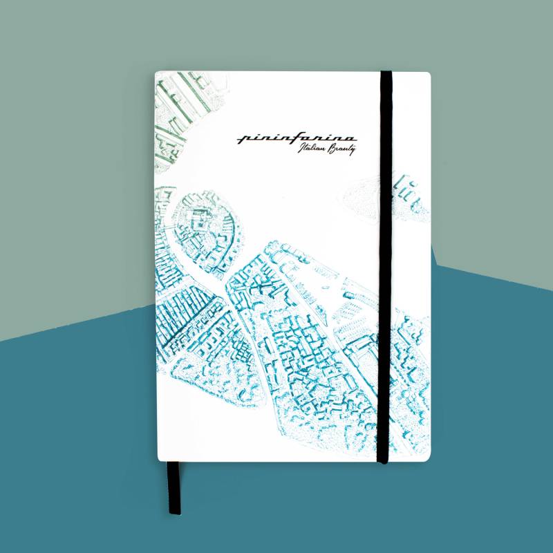 Блокнот линованный Pininfarina ITALIAN BEAUTY VENEZIA из каменной бумаги, А5