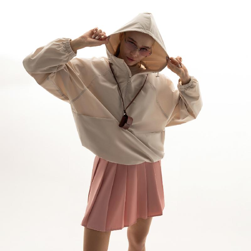 Ветровка (анорак) оверсайз унисекс RISSMAN, размер ML