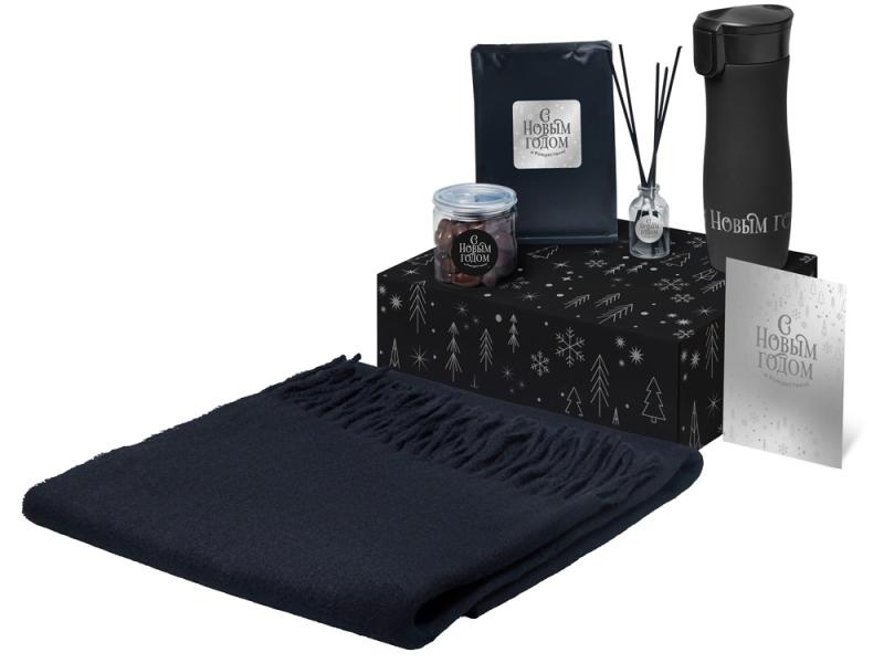 Подарочный набор Re:Harmony с палантином и термокружкой