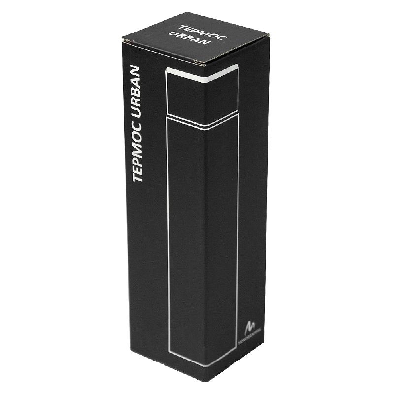 Термос вакуумный стальной Urban двухстеночный едной изоляцией  450 мл, крышка с дисплеем