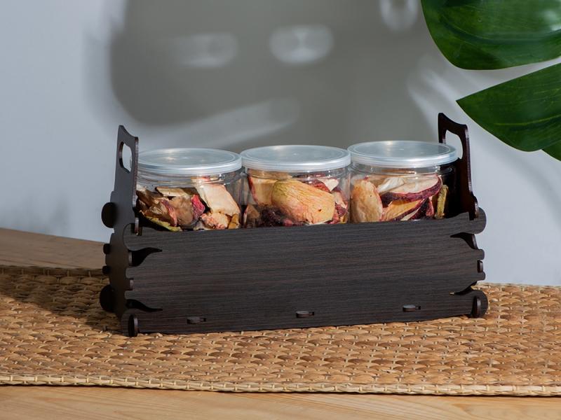 Набор подарочный с фруктами и ягодами Triple zest