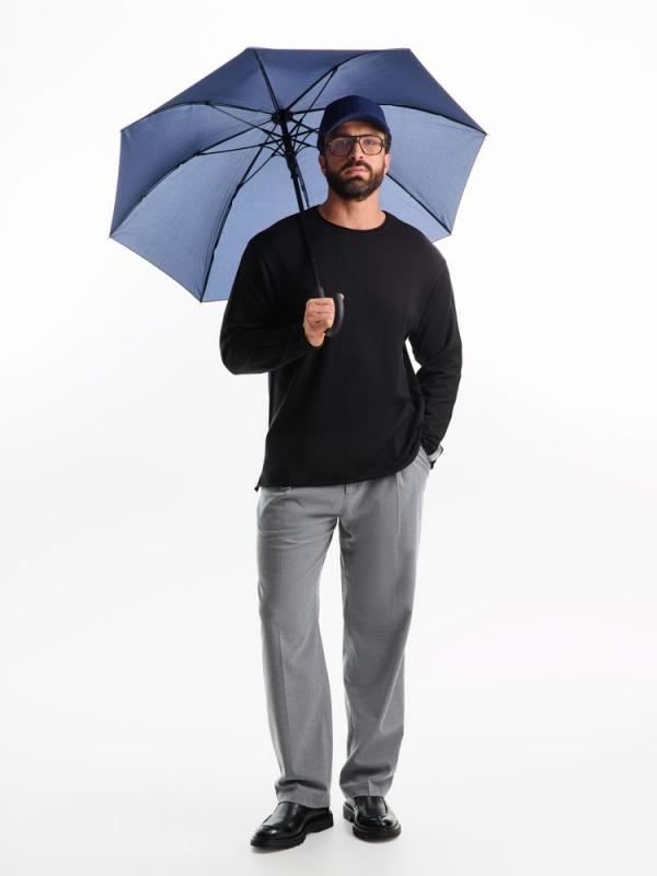 Зонт-трость Magic с проявляющимся рисунком в клетку