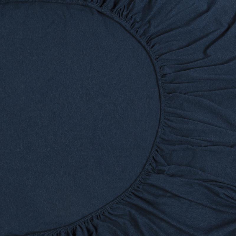 Простыня на резинке из хлопкового трикотажа  из коллекции essential, 180х200х30 см