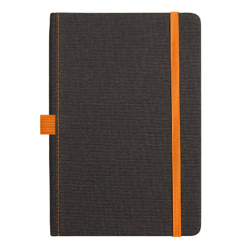 Блокнот Forest  Alfa Orion Rosewood А5, недатированный, в твердой обложке,  с  резинкой и петлей для ручки