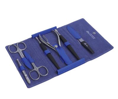 Маникюрный набор Erbe, 7пр Футляр: натуркожа