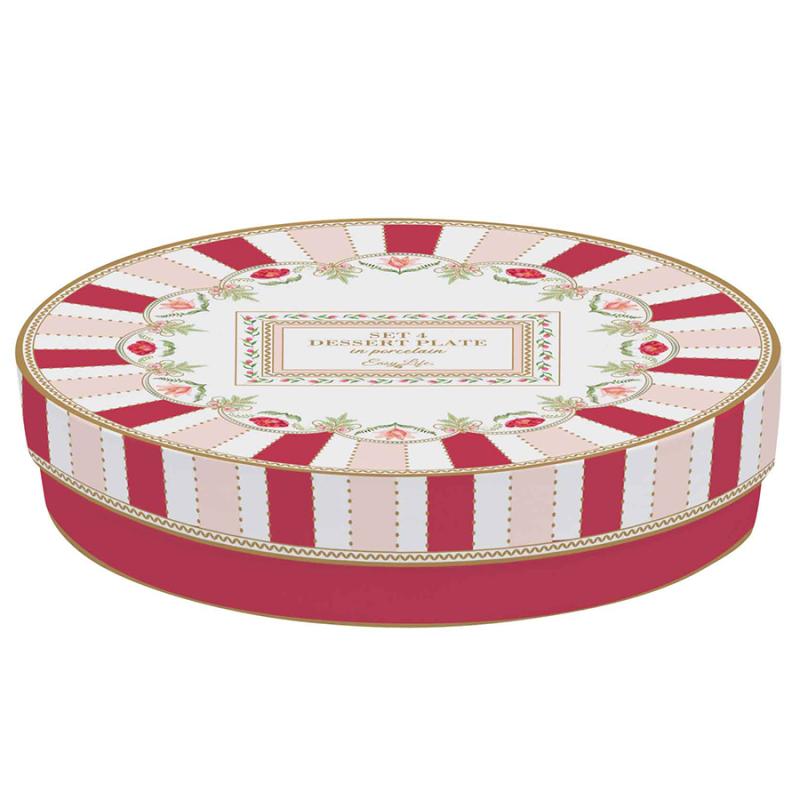 Набор десертных тарелок ery, 19 см, 4 шт.