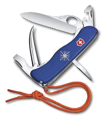 Нож перочинный VICTORINOX Skipper Pro, 111 мм, 12 функций, с фиксатором лезвия, со шнурком