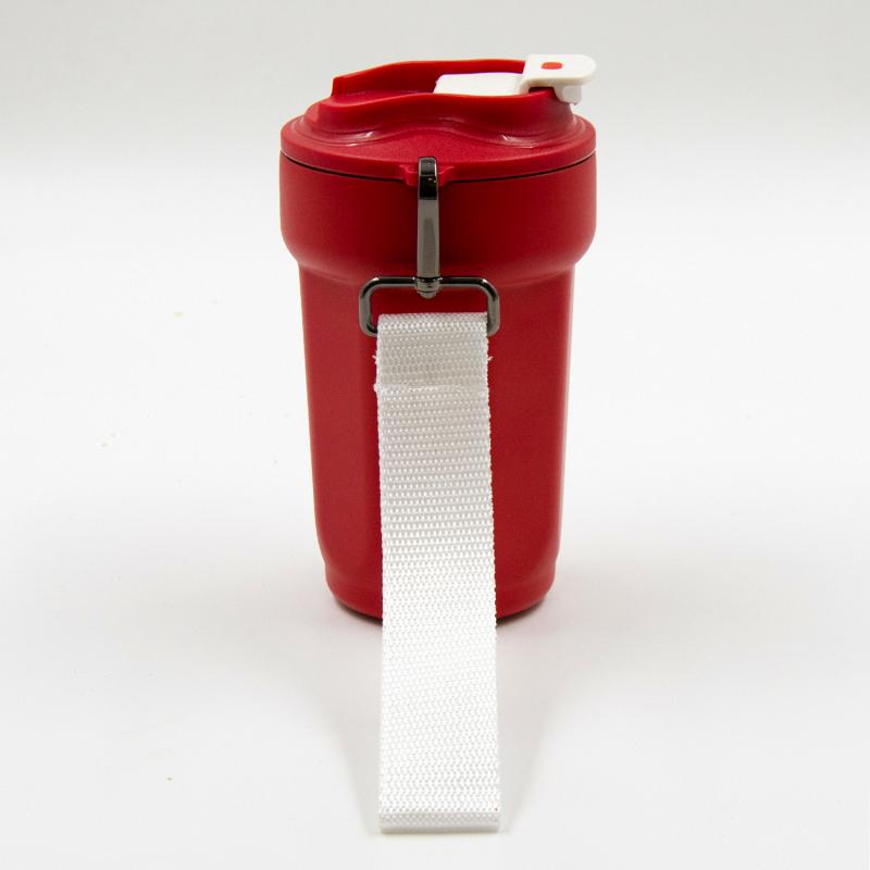 Термостакан TEDGE (красный с белым)