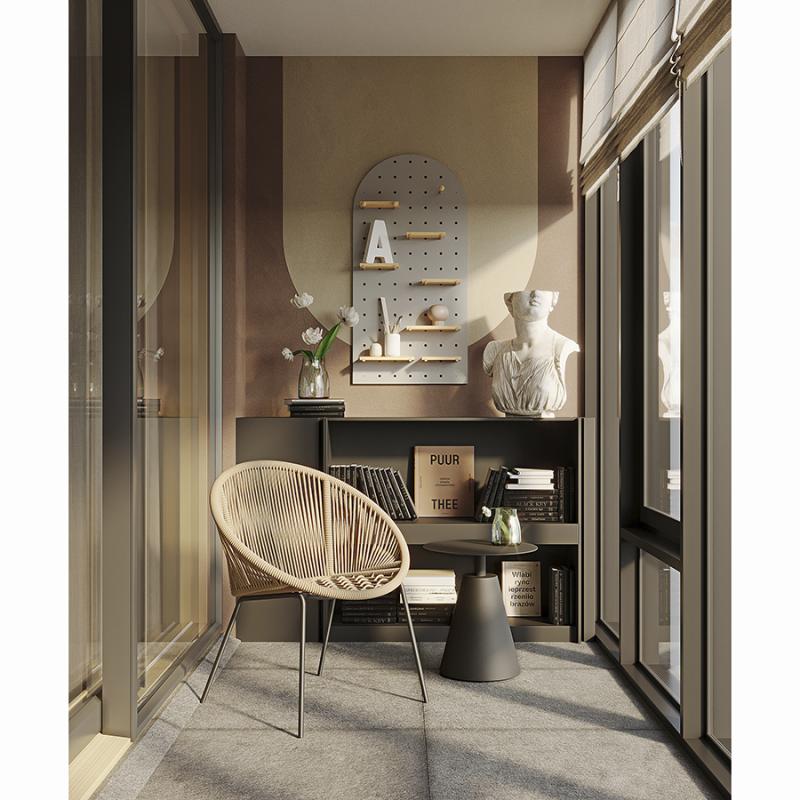 Столик кофейный marius, D50 см