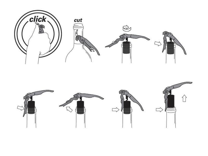 Подарочный винный набор ClickCut Set