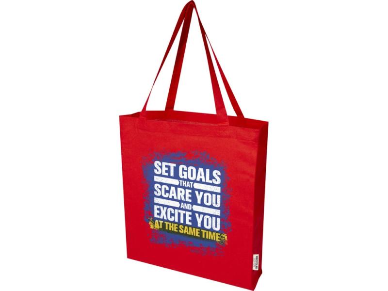 Эко-сумка Madras с ластовицей из переработанного хлопка