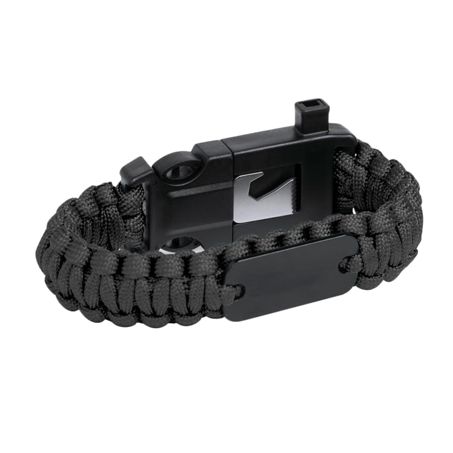 Походный браслет многофункциональный KUPRA, нейлон, пластик, зеленый, 25.5 x 3.4 x 1.1 см