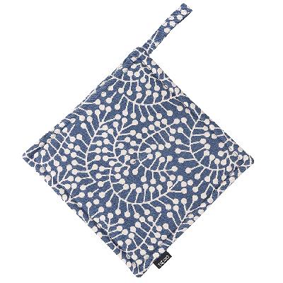 Прихватка  с принтом Спелая Смородина из коллекции scandinavian touch, 22х22 см