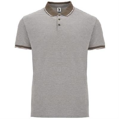 Футболка поло BOWIE мужская, ПЁСТРЫЙ АРМЕЙСКИЙ ТЕМНО-ЗЕЛЕНЫЙ S