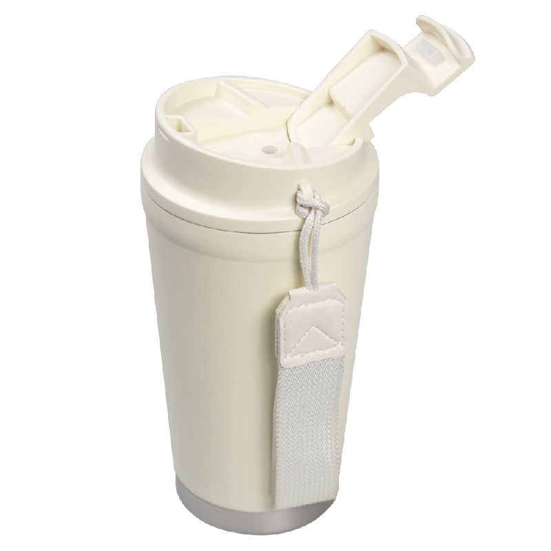 Термокружка Alba металлическая, 410 мл, кремовая