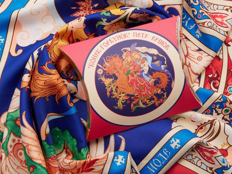 Платок Конёк - Горбунок