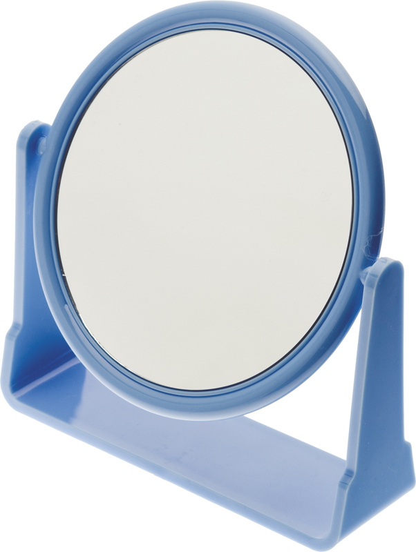 Зеркало Dewal Beauty настольное, на пластковой подставке, 175x160х10мм