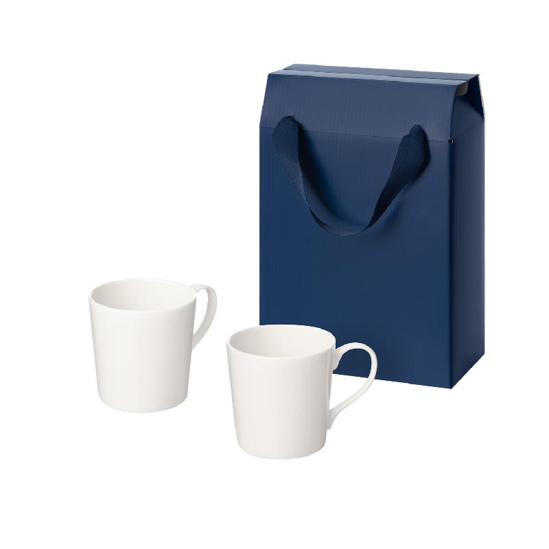 Подарочный набор Siena в коробке-пакете (две фарфоровых кружки)