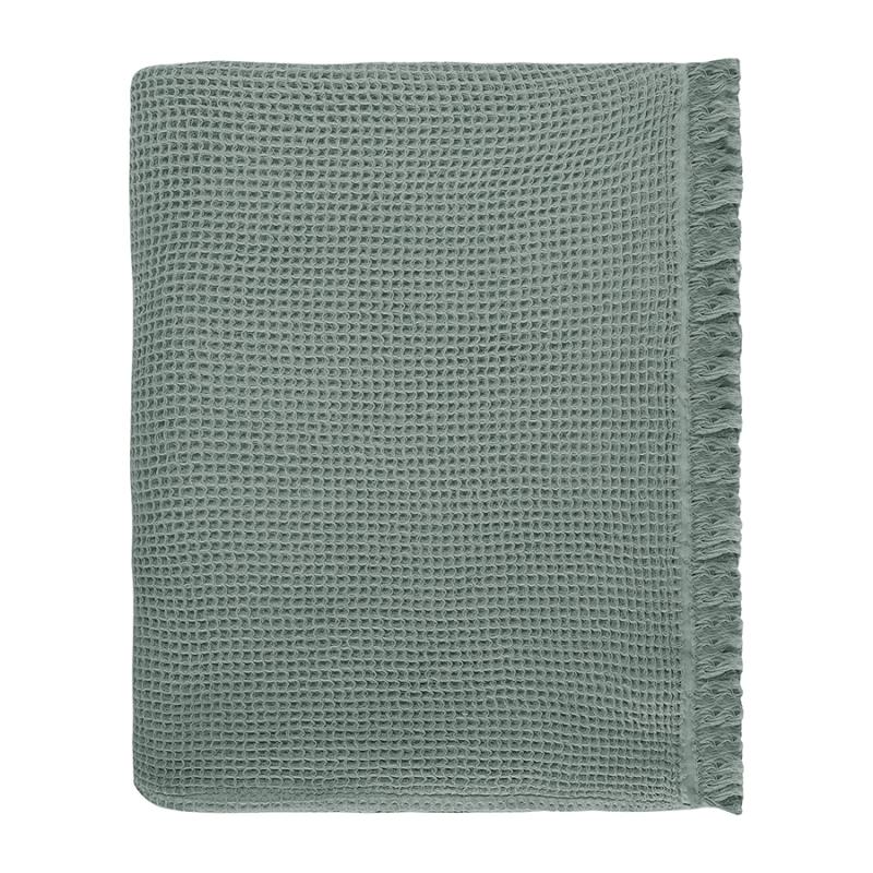 Покрывало вафельное из хлопка  из коллекции essential, 180х250 см
