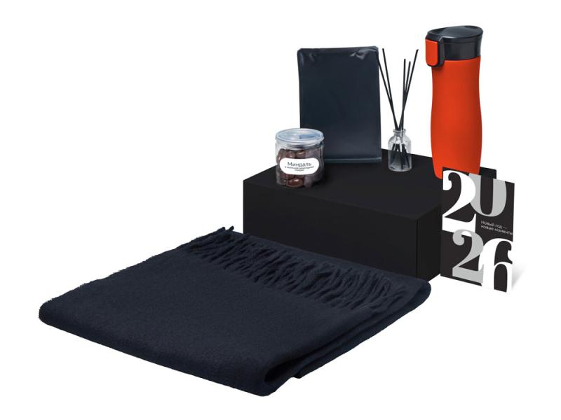 Подарочный набор Re:Harmony с палантином и термокружкой