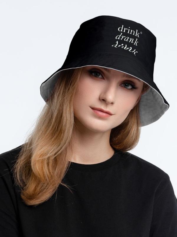 Панама Drunk со светящимся принтом