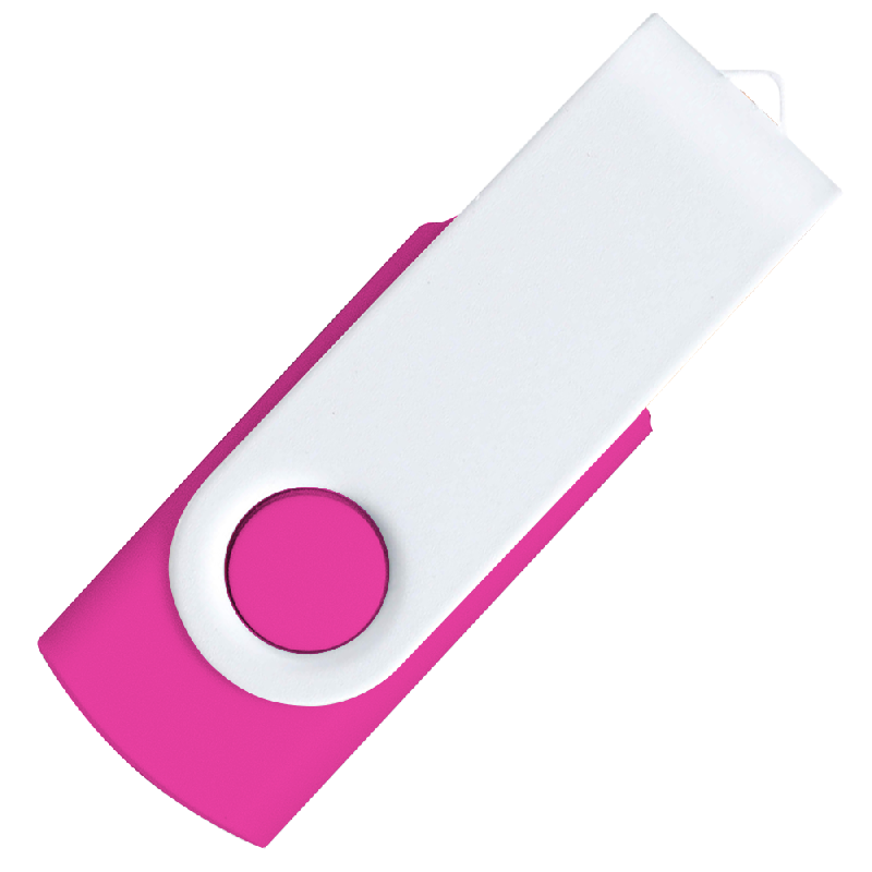 Флеш накопитель USB 2.0 Twister Сolor Mix 16GB, пластик Софт Тачметалл