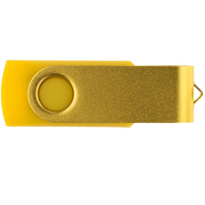 Флеш накопитель USB 2.0 Twister 16GB, пластик Софт Тачметалл