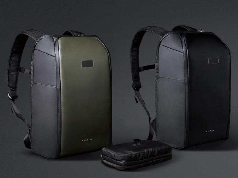 Водостойкий антикражный рюкзак FlipPack для ноутбука 15.6