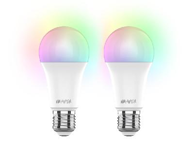 Набор из двух лампочек IoT CLED M1 RGB, E27