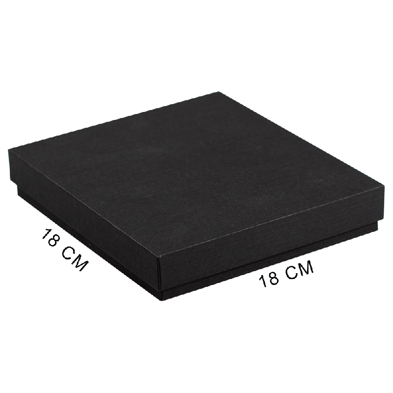 Коробка подарочная, размер 18*18*2 см, Solution Superior Linen,  ложемент под ручку и прямоугольный предмет