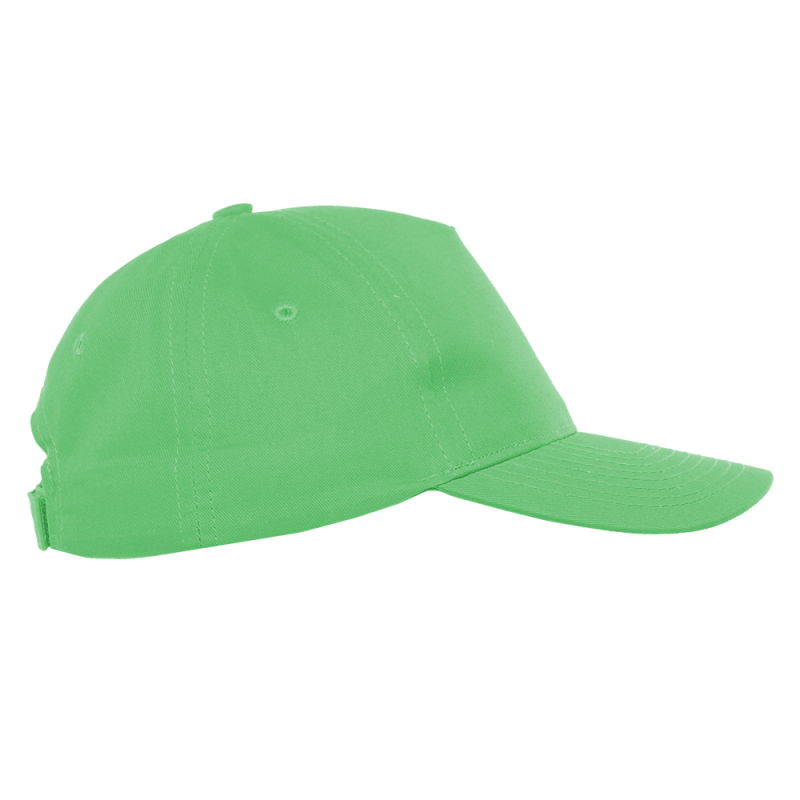 Детская бейсболка 10J_Ярко-зелёный (26)