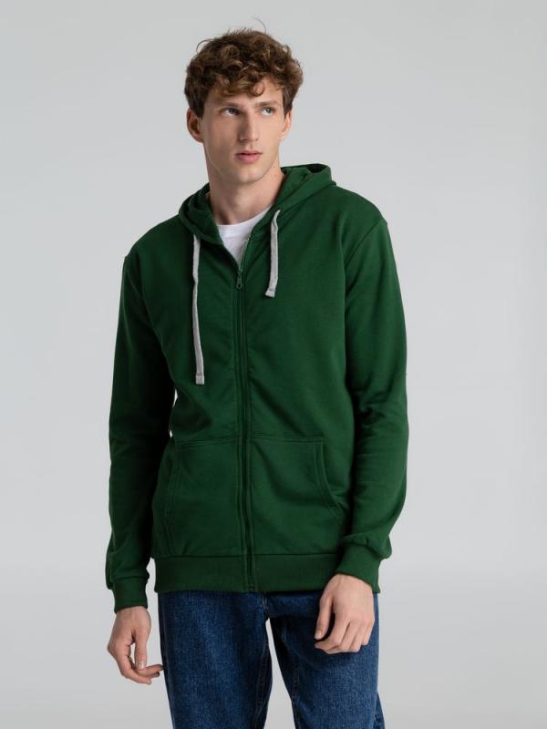 Толстовка с капюшоном на молнии Unit Siverga Heavy