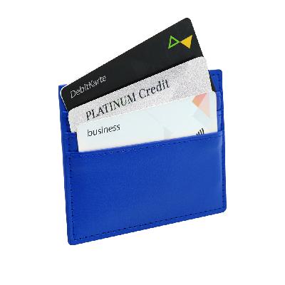 Держатель банковских карт Versal, синий