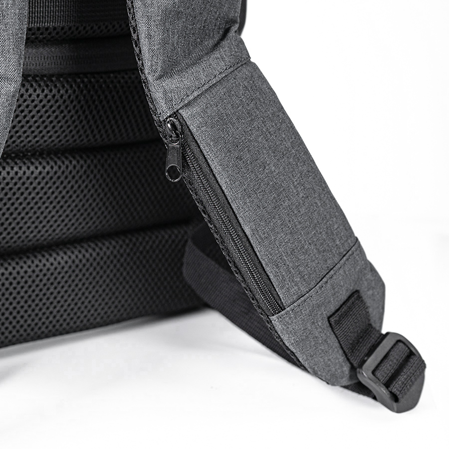 Рюкзак водостойкий "Hit", серый, 45х31х14 см, 100% полиэстер