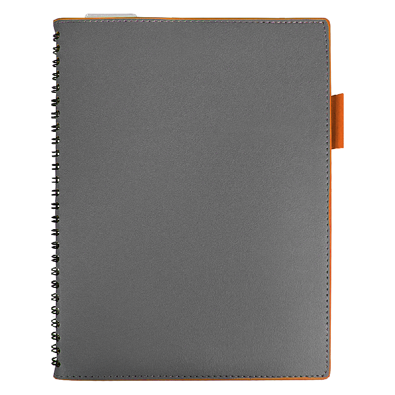 Ежедневник Flexy Verde Sivilia B5 на пружине, недатированный, в гибкой обложке